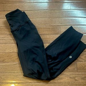 Black Lululemon Leggings adult size 4
